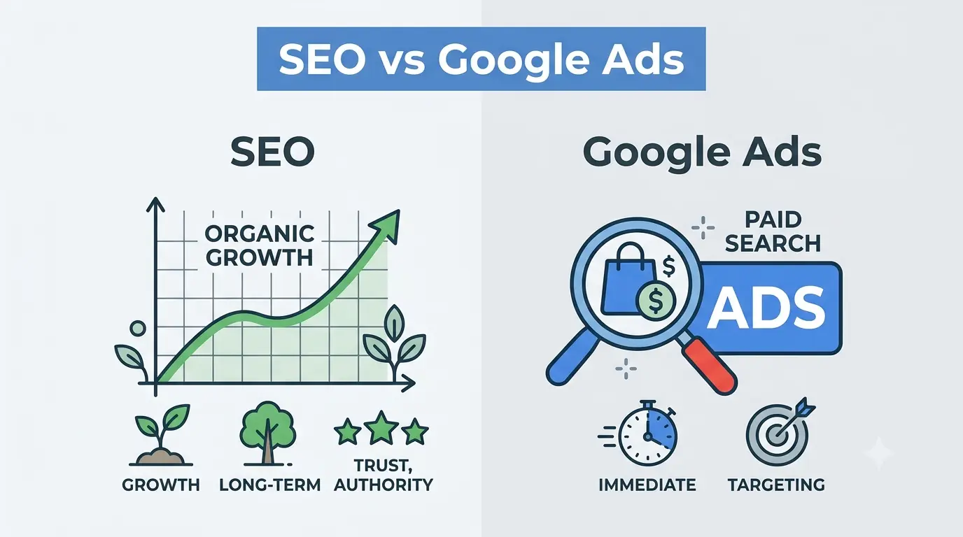SEO vs Google Ads